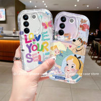 เคสโทรศัพท์ VIVOV27 VIVO V27 Pro 5G เคส Phone Case เคสลายการ์ตูนกราฟฟิตีสีสันสดใสส่วนบุคคลโปร่งแสงป้องกันการตกรวมเลนส์ป้องกันซิลิโคนนิ่มฝาครอบหลัง2023