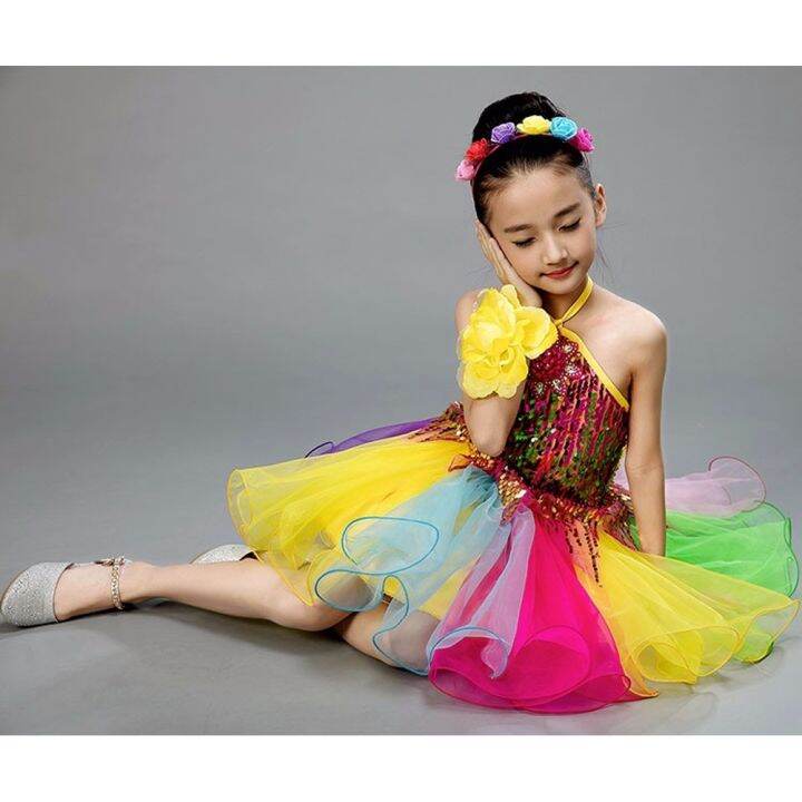 lolanta-kids-girls-rainbow-tutu-dress-for-birthday-party-wear-school-dance-performance-costume-with-headband