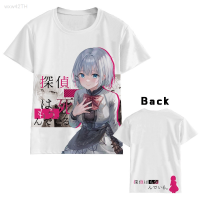 2023 NEW Short Sleeved T-shirt with Anime Print of "detective Hester Is Dead", Suitable for Men. brand new T-shirt