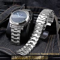 ▶★◀ Suitable for Panerai PAM441 111 watch strap mens steel belt elbow stainless steel butterfly buckle watch chain 24MM