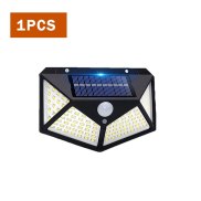 Đèn LED Tường năng lượng mặt trời cảm biến chuyển động PIR Đèn năng lượng