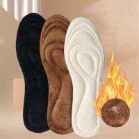 Memory Foam Warm Insoles for Women 39;s Shoes Men Flat Feet Arch Support Orthopedic Thermal Insoles for Winter Foot Warmer Massager