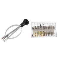 171 Pcs Watch Accessories Repair Tool: 1 Pcs Watch Repair Pins Puller &amp; 170 Pcs Watch Crown Parts Replacement