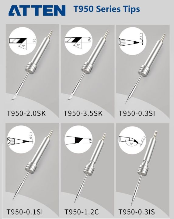 หัว-t950ชุดเครื่องเชื่อมเหล็กพิเศษชุด-st-1509-atten-9150-y950หัว-las-listrik-แกนความร้อนแบบบูรณาการสำหรับการบัดกรี