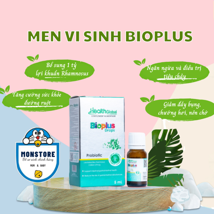 Men vi sinh BIOPLUS DROPS Healthy Global, bổ sung lợi khuẩn, cải thiện ...