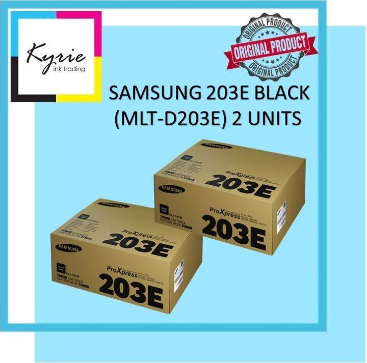 Samsung 203e Mlt D203e High Yield Black Original Toner Cartridge Set Of 2 Units Lazada Ph 8512