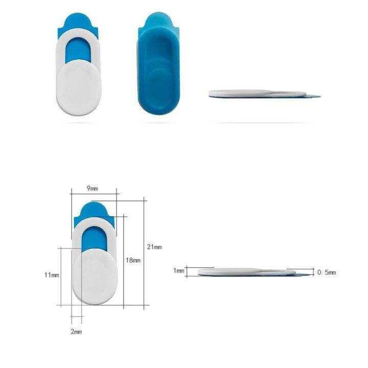 สติกเกอร์ติดเลนส์กล้องเว็บแคม-เพื่อความเป็นส่วนตัว-สีดํา-สีขาว-สําหรับแล็ปท็อป-พีซี-แท็บเล็ต-สมาร์ทโฟน