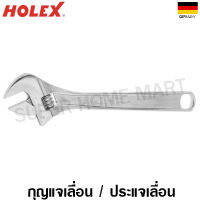 Holex กุญแจเลื่อน / ประแจเลื่อน แบบมีสเกล ขนาด 4 / 6 / 8 / 10 / 12 / 15 นิ้ว รุ่น 814001 ( Adjustable Wrench )