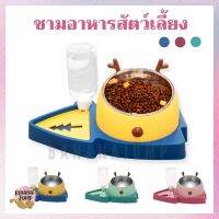 BJ Pet - ชามน้ำอัตโนมัติ ชามอาหารสัตว์เลี้ยง ชามกันมูมมาย ชามอาหารฝึกให้ทานช้าลง ชามอาหารหมา ชามอาหารแมว สำหรับสัตว์เลี้ยง