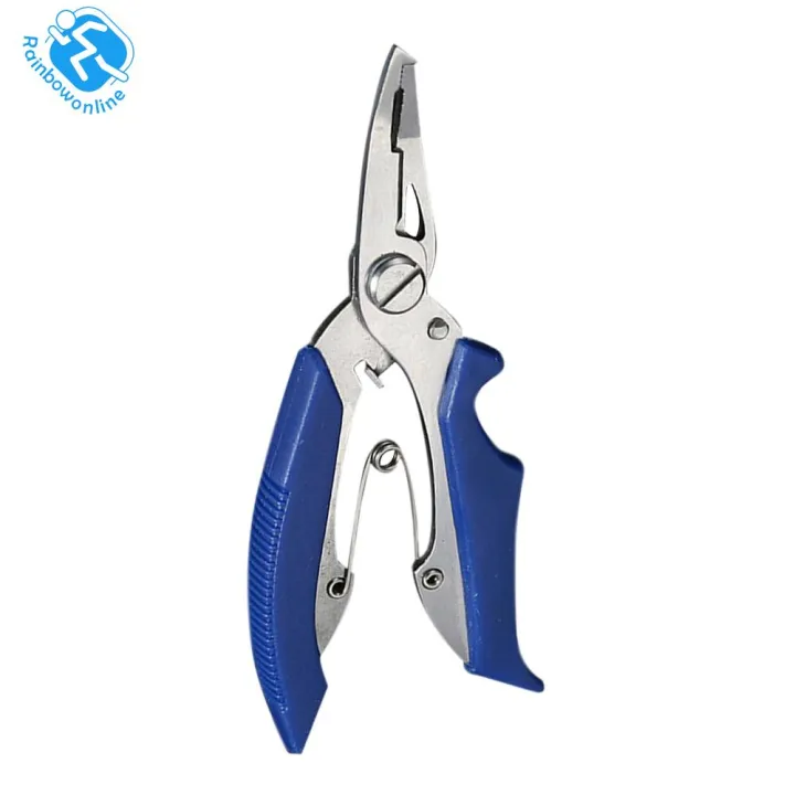 Fishing Pliers Hook Remover Line Cutter Multifunction Lip Grip Tackle