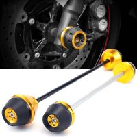 ☊ Front Rear Axle Slider For YAMAHA MT-09 MT09 FZ09 FJ09 Tracer MT 09 XSR900 2014 2015 2016 Motorcycle Wheel Protector Crash Pad