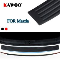 【hot】㍿  KAWOO 2 3 5 6 8 CX-7 CX-9 MX-5 CX-5 323 629 MPV Rubber Rear Guard Trim Cover Sill Car Styling