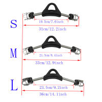 2ชิ้นดำน้ำสแตนเลสฤดูใบไม้ผลิครีบสายรัดนักดำน้ำสายรัดส้นเกียร์