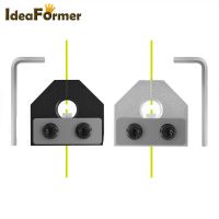 Broken Filament Welder Connector Black/ Silver Aluminum Block 1.75mm PLA ABS Filament Sensor With Allen Key 3D Printer Parts