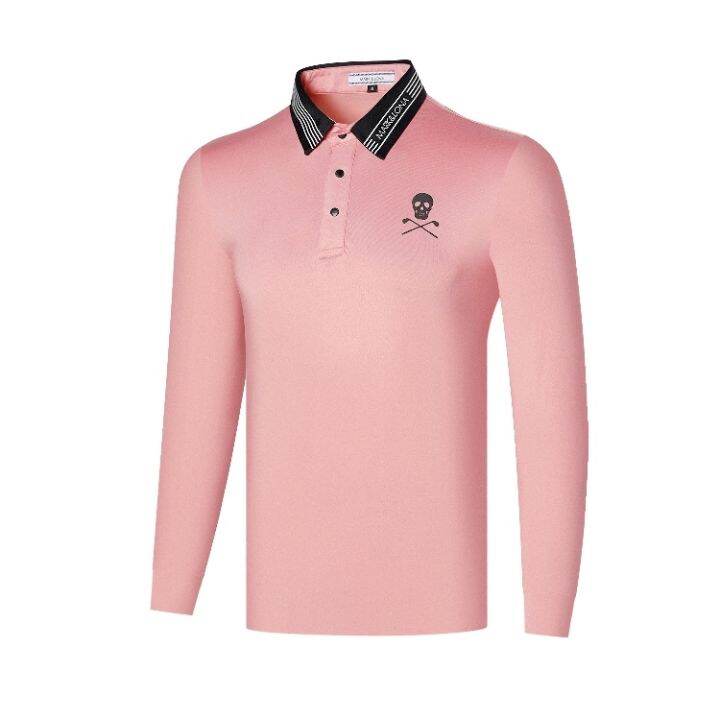 titleist-scotty-cameron1-castelbajac-southcape-malbon-taylormade1-utaa-master-bunny-golf-clothing-mens-outdoor-sports-long-sleeved-casual-polo-shirt-breathable-quick-drying-simple-t-shirt