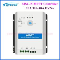 ชุดเครื่องควบคุมการชาร์จเซลล์แสงอาทิตย์ EPEVER MSC-N ชุด MPPT เอาต์พุตโหลดสองทาง12V 24V 20A 30A 40A MSC4210N MSC3210N MSC2210N