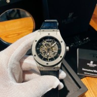 [ Video ]-[ Mua 1 Tặng 1 ] Đồng hồ nam cao cấp đồng hồ nam hubi0tAU19101 Geneve Collection-Máy cơ-dây da phối cao su-42mm-Full Box-Luxury Diamond Watch-[ Thu cũ đổi mới ] thumbnail