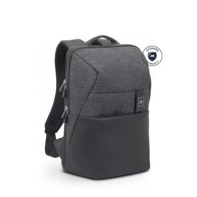 RIVACASE กระเป๋าเป้สะพายใส่โน้ตบุ๊ค/MacBook สีดำ (8861)