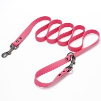 Waterproof Dog Leash Durable Training Lead Outdoor Long 6.5Ft Solid Pet PVC Traction Rope Strong Fashion for Pooch