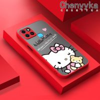 Chenyyka เคสปลอกสำหรับ Infinix smart 6 plus smart 6 HD เคสกรณีการ์ตูนน่ารักคิตตี้แมวฝ้าใสฮาร์ดโทรศัพท์ปลอกเด็กผู้ชายกันกระแทกซิลิโคนเต็มปกหลังกล้องป้องกันกรณี