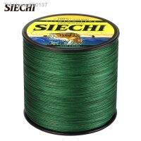 SIECHI Wholesale 300/500/1000 Meters 8 Strands Braided Fishing Line 7 Colors Super PE Line