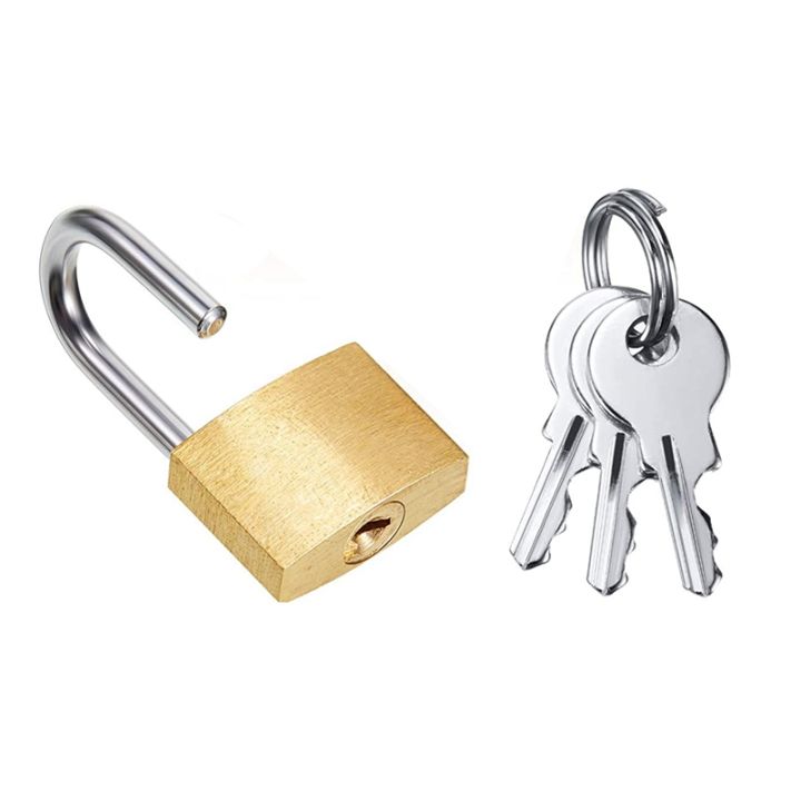 12-pack-mini-padlock-small-padlock-solid-brass-locks-new-gold-with-3-key-for-luggage-lock-backpack-gym-locker-lock-suitcase-lock