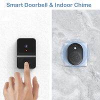 ✢ Kement/Tuya Smart Doorbell 2.4G WiFi Indoor Chime IR Night Vision 100 Degree Wide Angle RF 433MHZ HD Video with APP Control