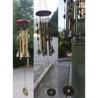 Butterfly Metal Copper Wind Chime Pendant Door Decoration Bell Feng Shui Pendant For House Lucky Money Shop Doorbell Wind Chimes
