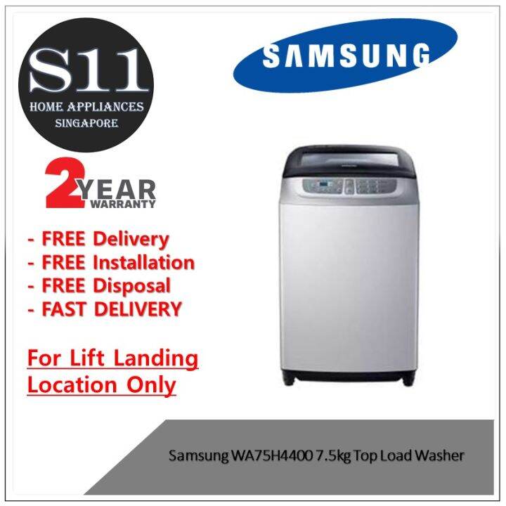 samsung top load washing machine 7.5 kg