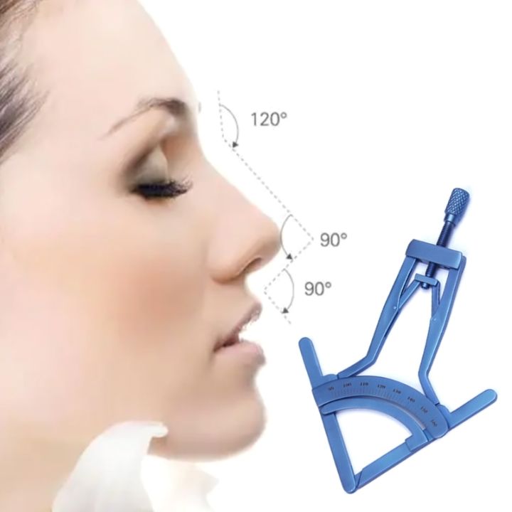 ไม้บรรทัด-rhinoplasty-ที่ได้รับการอัพเกรดใช้งานง่ายไม้บรรทัดวัดจมูก-nose-turquor-ใช้งานง่ายเหมาะสำหรับโรงพยาบาล