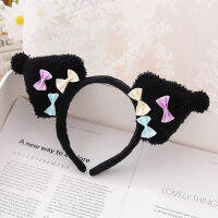 Cute cartoon Kuromi girl headband headdress women cloak slippers dry hair cap make up storage bag