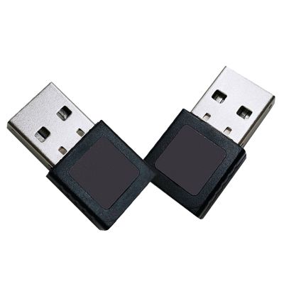 2Pcs USB Fingerprint Reader Device for Windows 10 11 Hello Biometrics Security Key