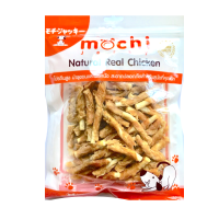 Mochi Jerky ขนมสุนัข 1x300g สันในไก่กรอบ พันครันชี่แท่งสั้น Natural Real Chicken