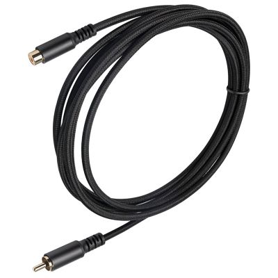 RCA Extension Cable RCA Audio Video Cable RCA Male To Female Cord for Speaker, Subwoofer, Camera, HDTV, Amplifier