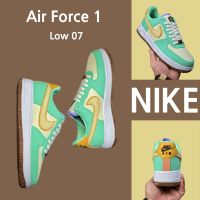 2023 Original （Real shot） A F 1 Low 07 pineapple beige green sneakers shoes running shoes shoes