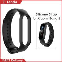 สายรัดซิลิโคนสำหรับ Xiaomi Miband 5/NFC อัจฉริยะวงสายข้อมือสำหรับเปลี่ยนสายรัดข้อมือ