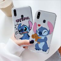 Cartoon Stitch Soft Case For Samsung Galaxy A20E A20S Back Cover TPU Matte Silicone Clear Coque For Samsung A 20E S Fundas Bags