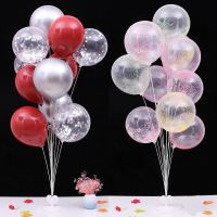 Balloon Float Table Floating cket Tree Transparent Balloon Tow Bar Birthday Wedding 70cm