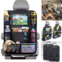 hotx 【cw】 1pc Car Back Organizer Storage Pockets with Tablet Holder Protector for Kids Children Accessories