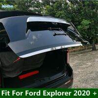 แถบคลุมหีบใส่ของหางท้ายสำหรับ Ford Explorer 2020-2022อุปกรณ์เสริมด้านนอกพอดี