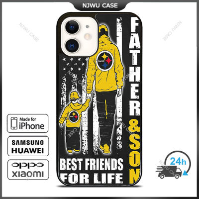 Pittsburgh Steelers Phone Case for iPhone 14 Pro Max / iPhone 13 Pro Max / iPhone 12 Pro Max / XS Max / Samsung Galaxy Note 10 Plus / S22 Ultra / S21 Plus Anti-fall Protective Case Cover