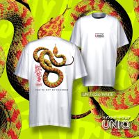 เสื้อคอกลมคอตตอน Uniq รุ่น UNT034 สีขาว