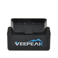 Veepeak Mini WiFi OBD2 Scanner for iOS and Android, Car OBD II Check Engine Light Diagnostic Code Reader Scan Tool Supports Torque Pro, OBD Fusion, Car Scanner App