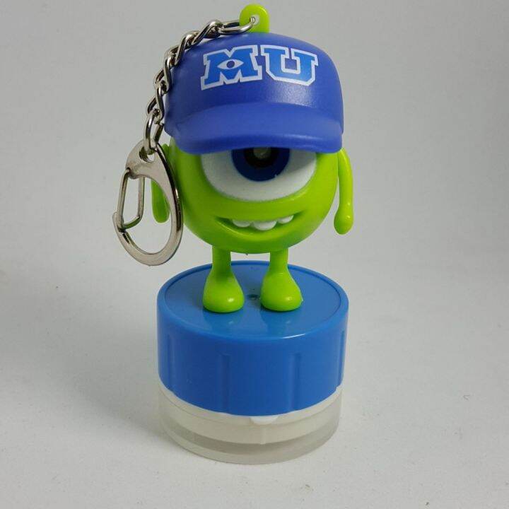 custom stamp/stempel nama karakter bisa nyala & bersuara Mike Wazowski