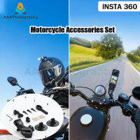 【Ready shipping】NEW-Insta360 motorcycle bundle accessories hold firmly and unlock more perspectives securely fixing your camera