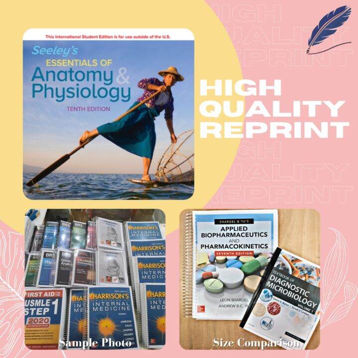 7080gsm Colored Reprint Seeleys Essentials Of Anatomy And Physiology 10th Edition Lazada Ph 4932