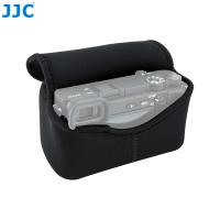 JJC กระเป๋ากล้องไร้กระจกนุ่มเคสสำหรับ Sony กระเป๋าผ้านีโอพรีน ZV E10 A6600 A6500 A6400 A6300แคนนอน Powershot Nikon P7800จัดส่งอย่างเป็นทางการ