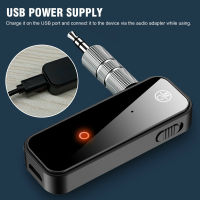 Original 2 in 1 Bluetooth 5.0 Receiver Transmitter Adapter 3.5mm Jack Handsfree Headphone Reciever For Car Music Audio Aux A2dp