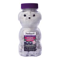 ?พร้อมส่งที่ไทย? Sambucol Black Elderberry Chewable Teddies for Kids+Vitamin C   นำเข้า แท้ 100%