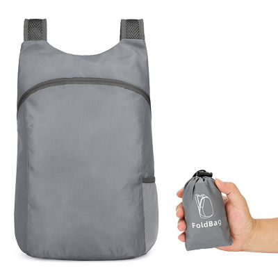 กระเป๋าเป้สะพายหลังพับเก็บได้สำหรับ GUDE001เป้น้ำหนักเบาน้ำหนักเบามากท่องเที่ยวกลางแจ้งการเดินป่าสำหรับเด็กเล็กกระเป๋าขนาดเล็ก